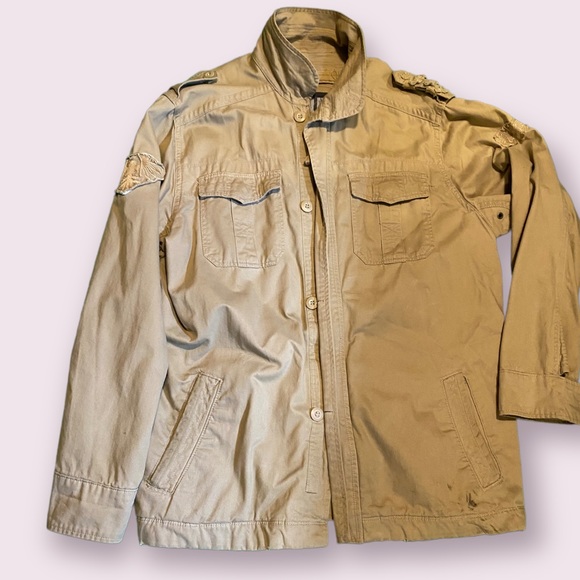D LUX Jackets & Coats Military Style Field Jacket By Dlux Poshmark
